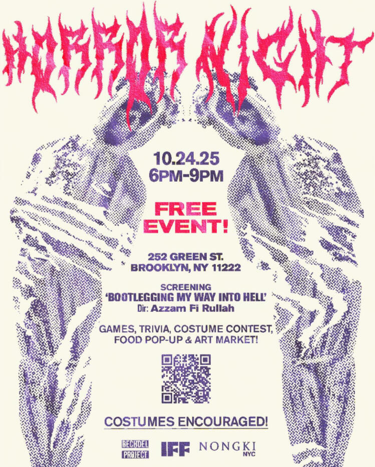 Nongki x IFF Horror Night (2025) Vendor, Zine Artist & Writer