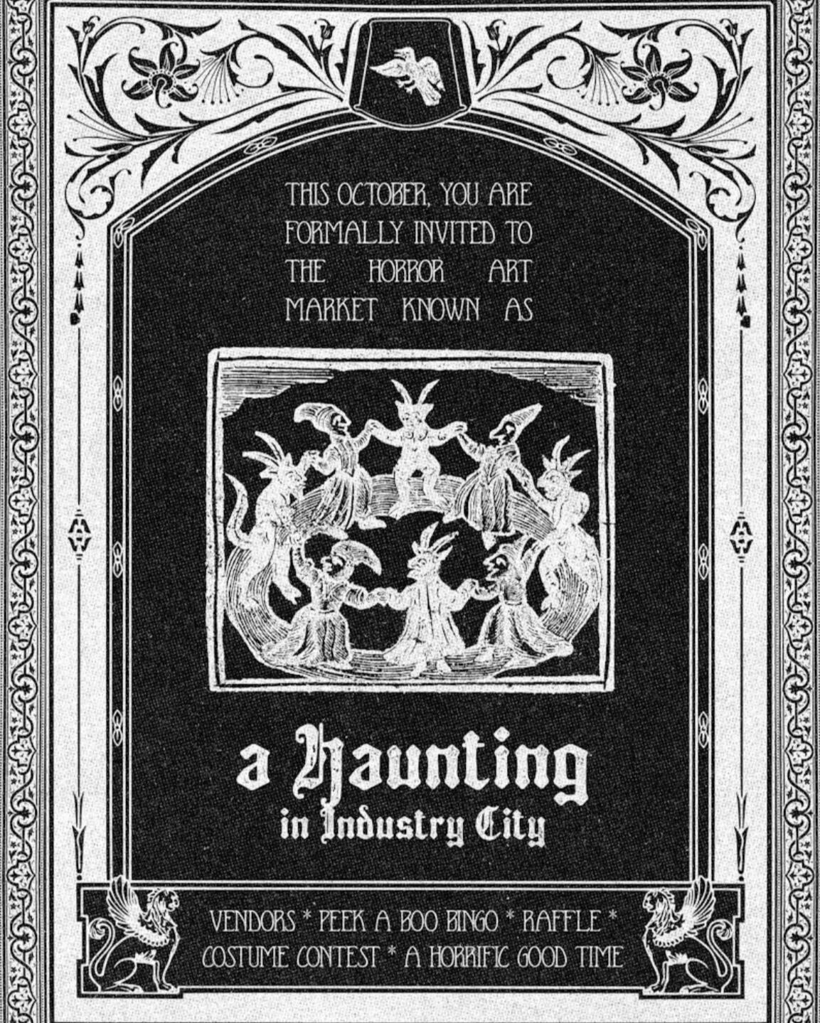 A Haunting in Industry City, a Horror Art Market (2026) Vendor